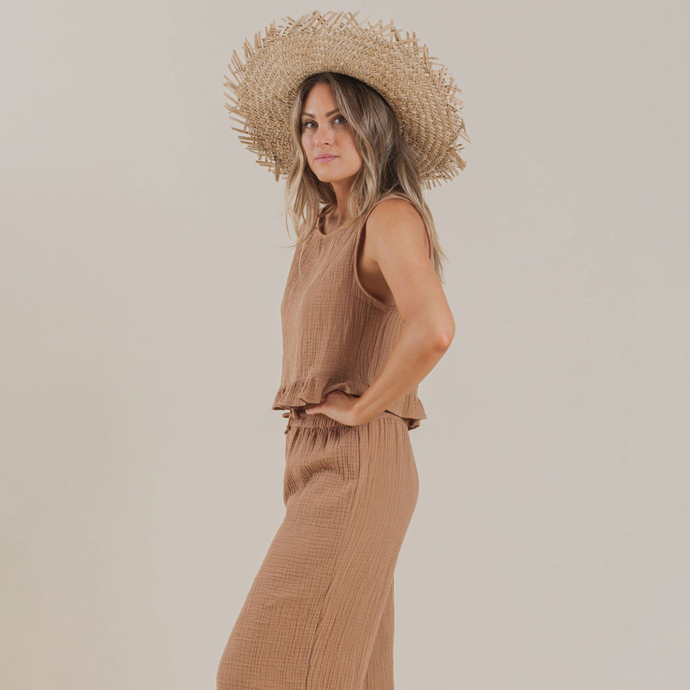 Women's Oceanside Top - Terracotta