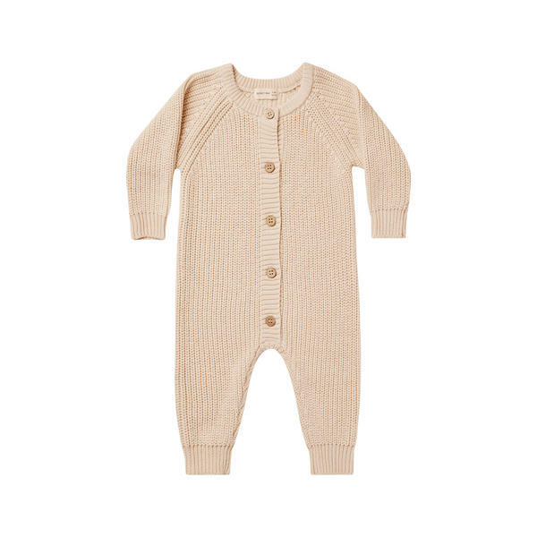 Quincy Mae Chunky Knit Jumpsuit Shell – Kido Store