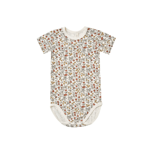 Bamboo SS Bodysuit - Fleur