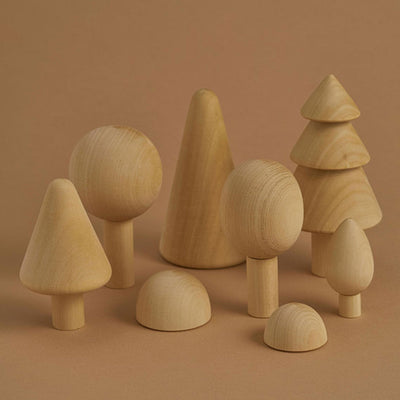 Wooden Forest Set - Natural