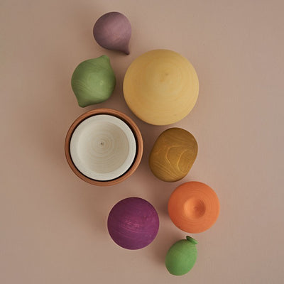 Wooden Fruits Set  - New Fruits