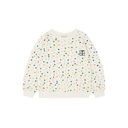 Dots Allover Oversized Kids Sweatshirt