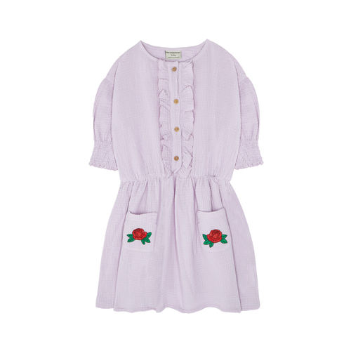 Dress - Flower Embroidery