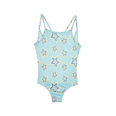 Star All Over Swimsuit - Mint
