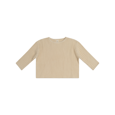 Essential Knit Jumper - Biscuit