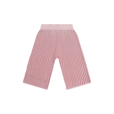 Essential Knit Pants - Strawberry Stripe