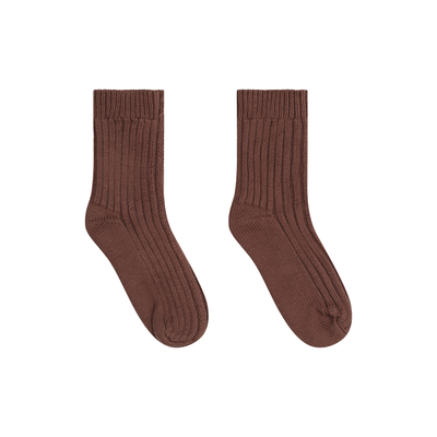 Knit Socks - Cocoa