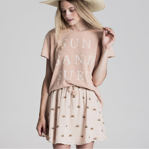 Women's Mini Skirts - Sunset