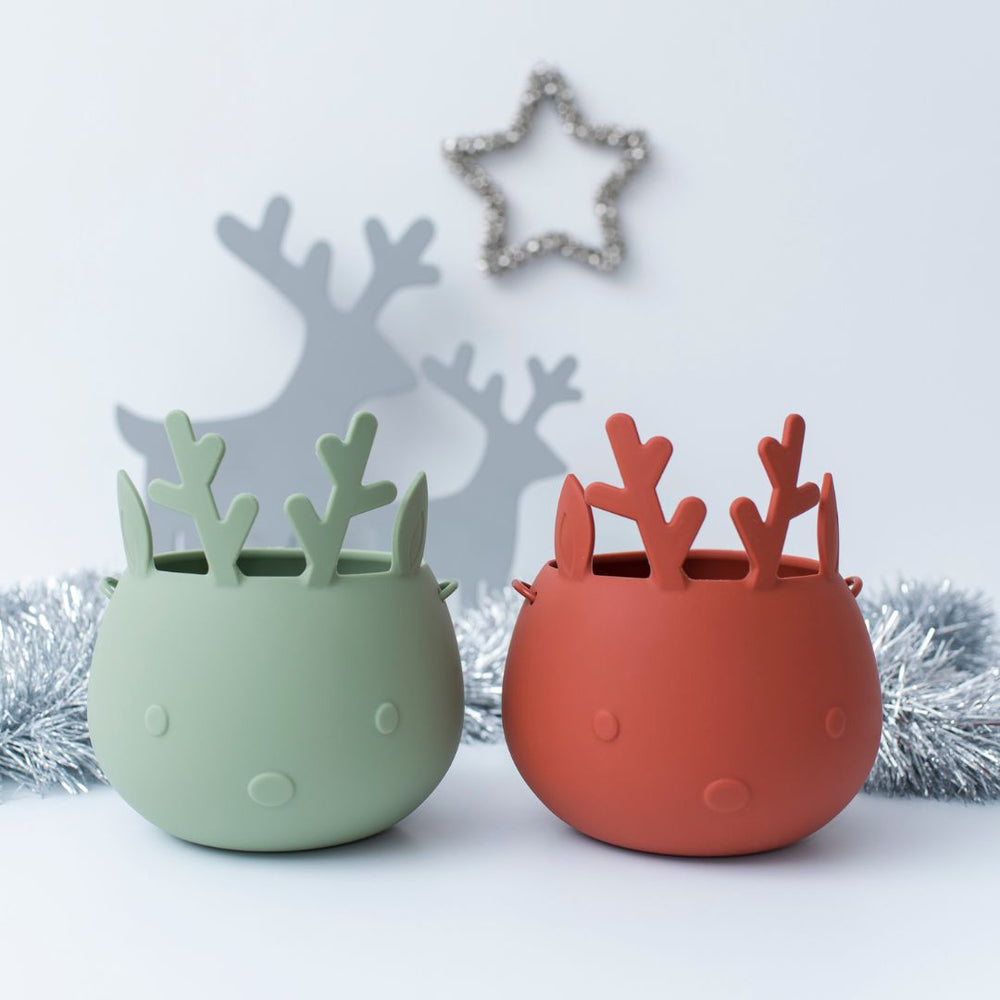 Christmas Reindeer Basket