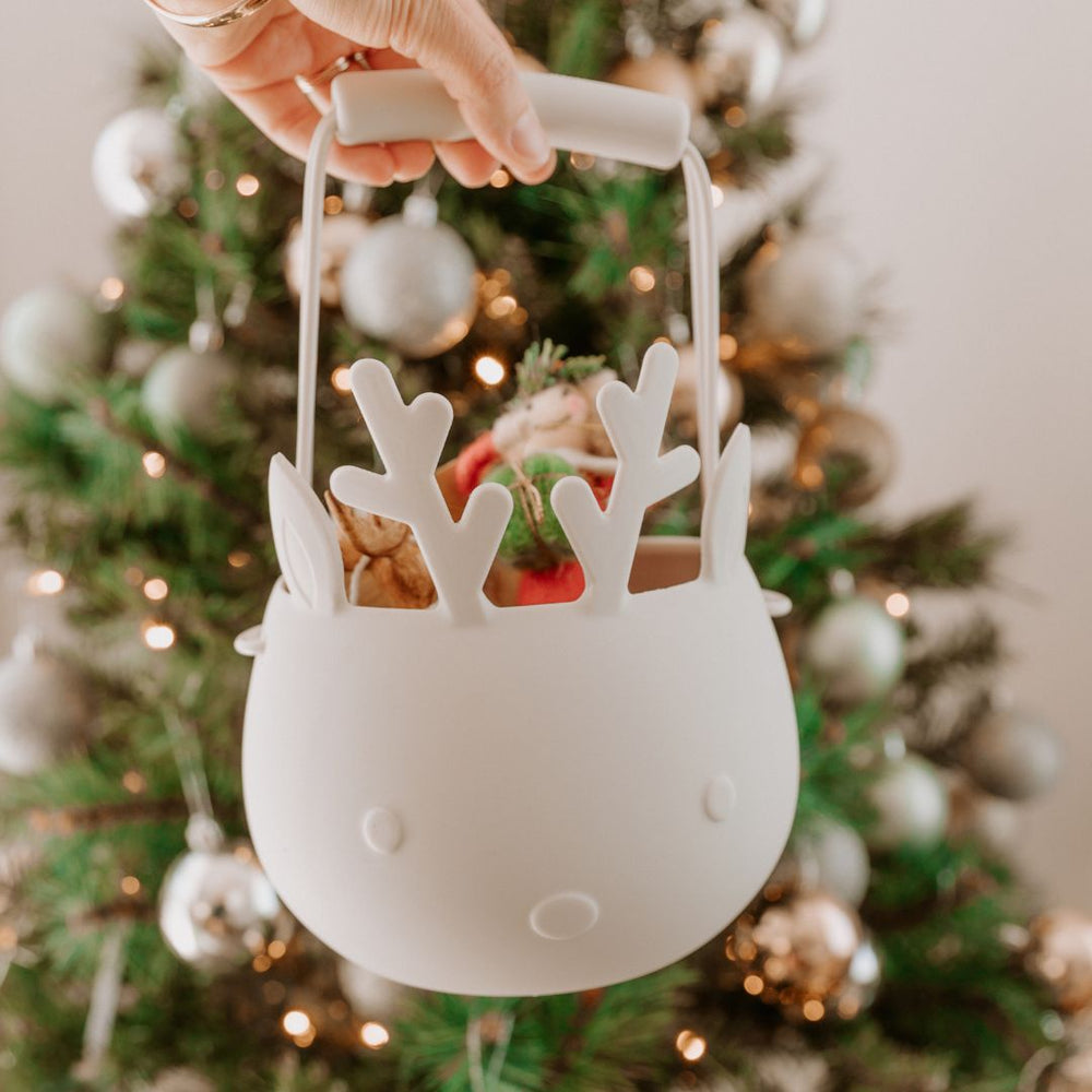 Christmas Reindeer Basket