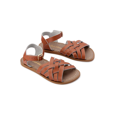 Salt Water Retro Kids Sandal - Tan
