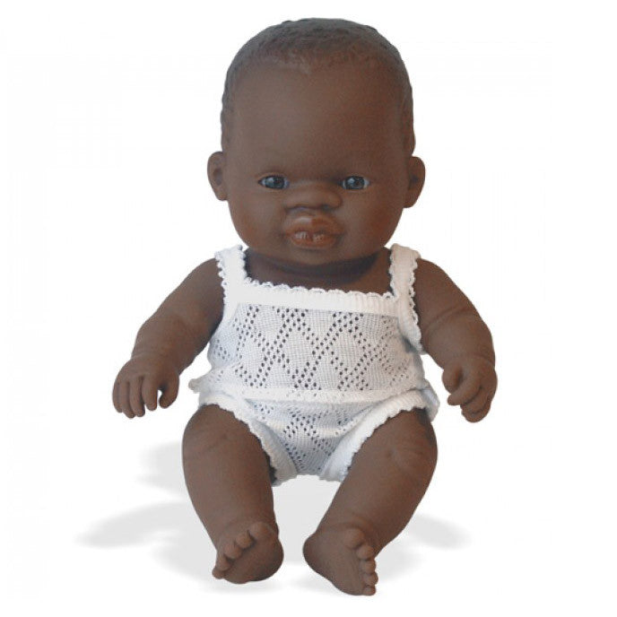 Baby Doll Boy - African 21cm