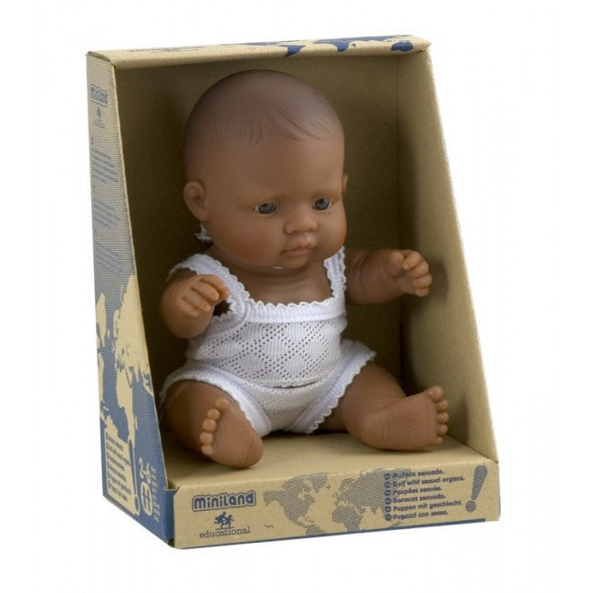 Baby Doll Girl - Hispanic 21cm