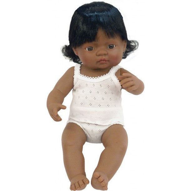 Baby Doll Girl - Hispanic 38cm