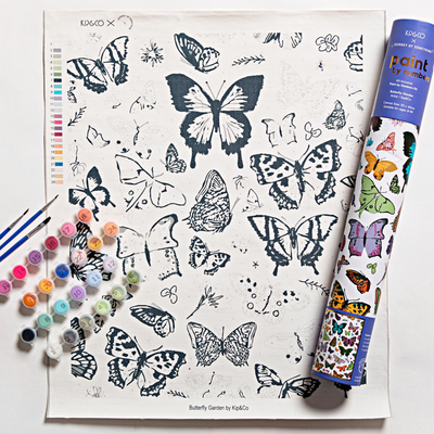 Paint By Numbers - Butterfly Garden