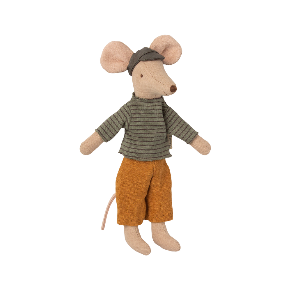 Dad Clothes For Mouse - Check Shirt & Jeans