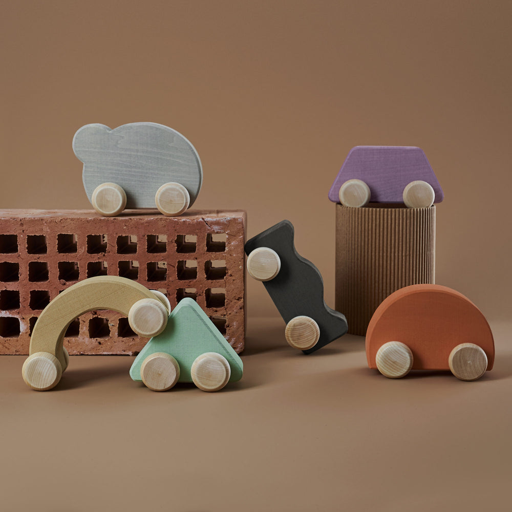 Wooden Toy Car - Biscuit