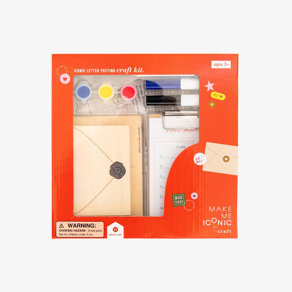 Iconic Post Box Letters Craft Kit