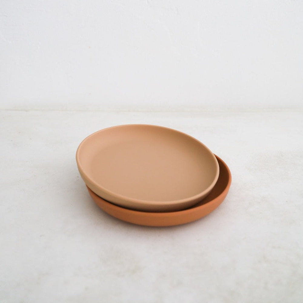 Plate Set - Cinnamon/Nude